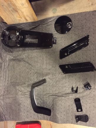 More parts waiting to go on