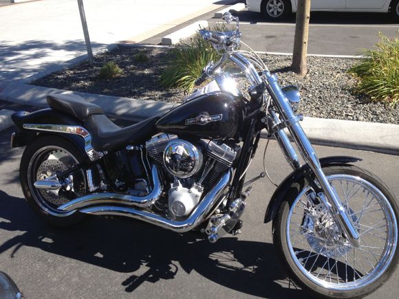 Last view, dropping her off for trade in... Sad day