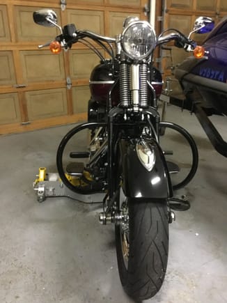 Old school highway bars. Here comes the retro build thread!