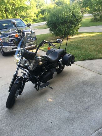 I bought the kuryakin skeleton mirrors. They looked cool but after a while went to shit. They would come loose on the highway.