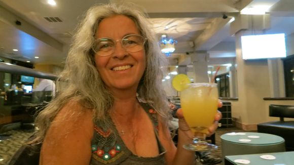 First margarita in Mexico at the Hotel Coral in Ensenada.