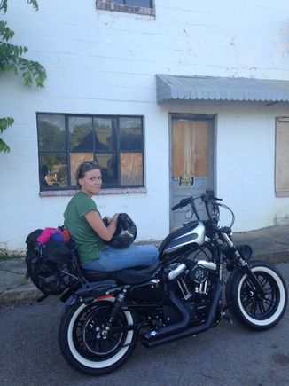 Everything fits in my sissy bar bag