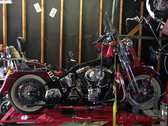 Getting ready to install new cams..