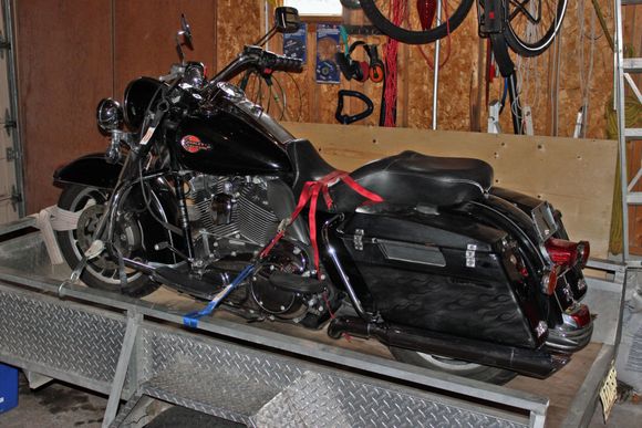 my 2010 Roadking police version 103"