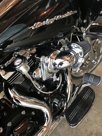 Jerzee Customs Deluxe Oil Pressure Gauge Kit on 2015 RGS