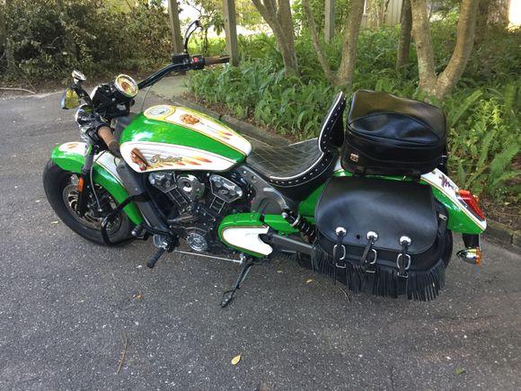 2015 Indian Scout Custom Paint by Bruce Kock
