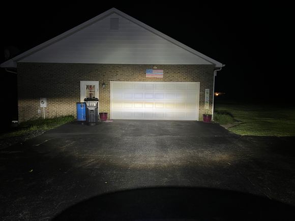 Eagle light high at 40’