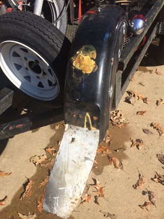 Rear fender, I don't know what to say...