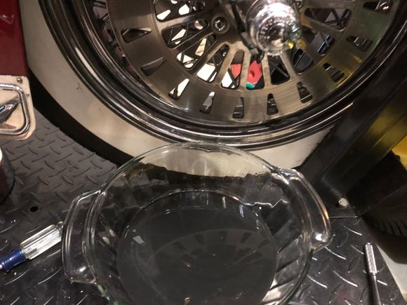 Doesn't look like the fork oils been changed in while