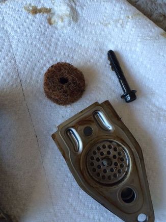 Oil breather assembly and old foam