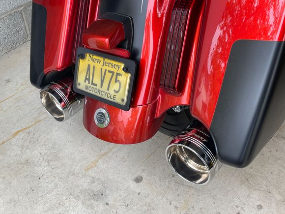 MotoPro45s w/ Rinehart standard chrome endcaps...