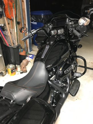 seat from 2018 cvo