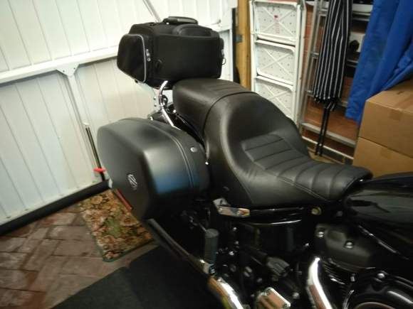 sundowner, rack and backrest