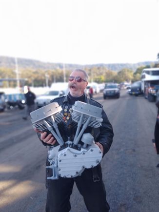 My new 3D printed panhead motor, for my panhead that i dont  yet own