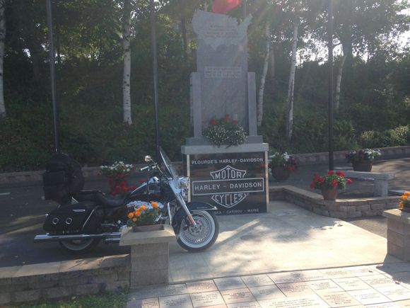 Nice little park--I,ve been here 3 times, depending on what time of day you make it here either stay in Fort Kent or south in Presque Isle, I stayed in the small motel first time-would rather ride to next town