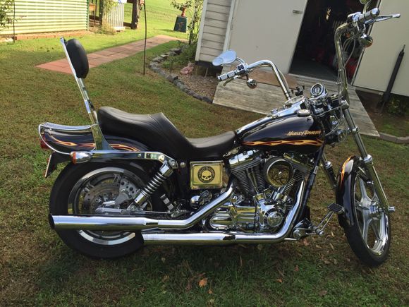 Before 1.5" tank lift.