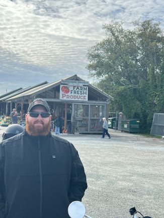 Snowgoose Produce! And my ugly mug!