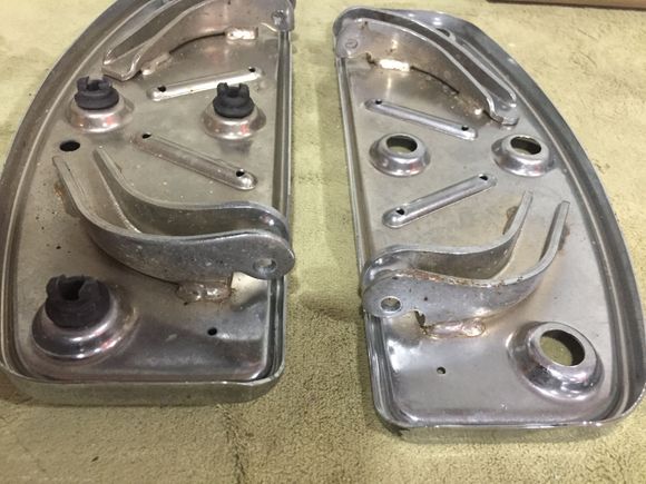 Light scraping on the bottom support from doing figure 8s in the parking lot