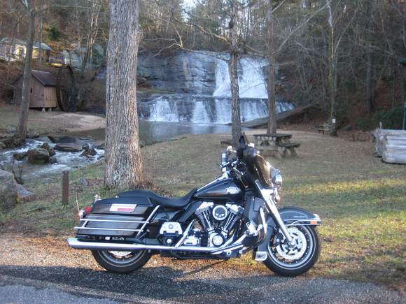 I stopped by Moravian Falls to snap this picture.