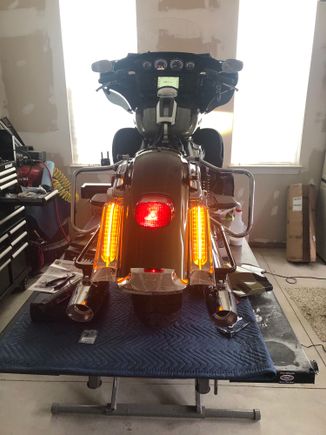 Ciro filler lights. These to me look way better than Custom Dynamics or Harley's version. 