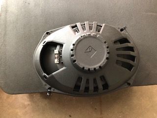 rear speakers in their protective casings II