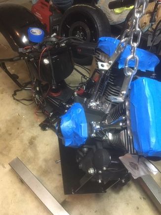 Heart transplant, redneck style.