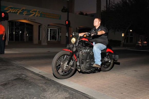 My old Nightster and I in Mesa, Az in 2011