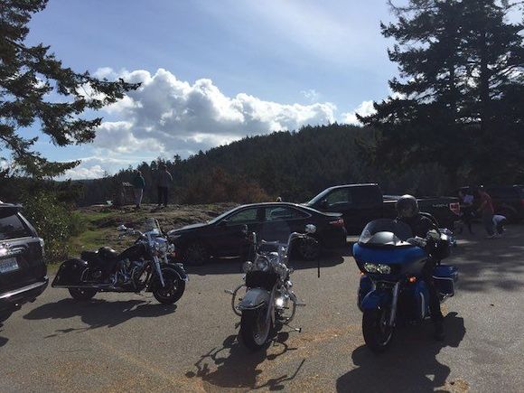 Deception pass (me on my bike)