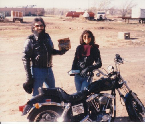 1983 Super Glide (brand new in this picture)