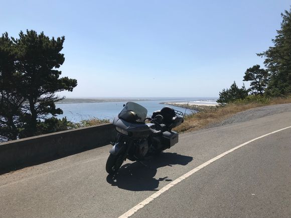 North and South jetties Newport, OR.