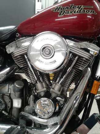Screamin Eagle slip-ons and filter, rejetted.