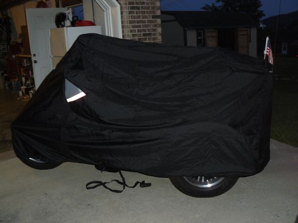 May look like a garage bag but protects the bike well. I use it traveling. 