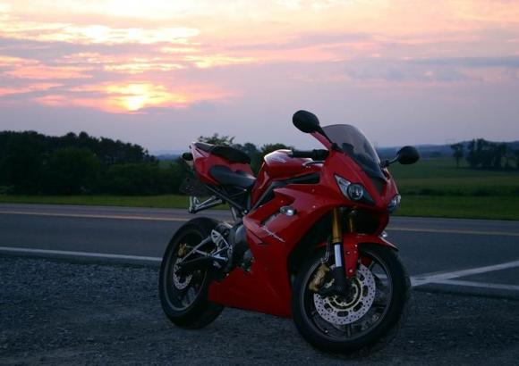 Daytona675 sunset