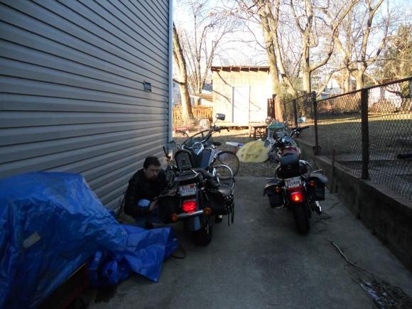 we rode our bikes to the court house, got married, spent the night at the willard fancy hotel, went to a great wine bar for dinner, then got to see Gov't Mule our favorite band :-) perfect day.. Took over 20 years to get here.