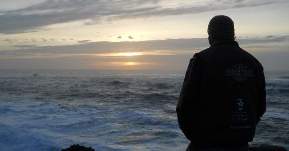 Depot Bay, Oregon sunset.