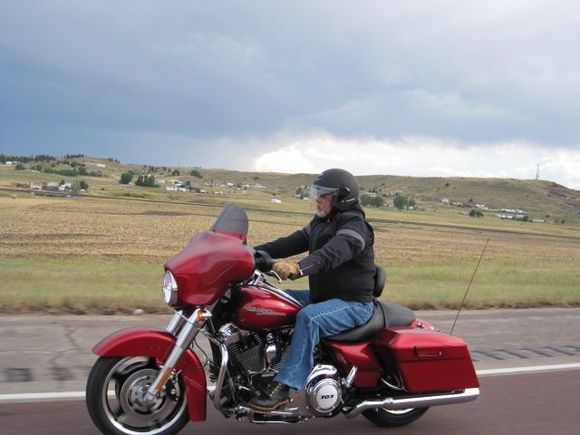 Riding to Sturgis from Gillette, Wyoming!