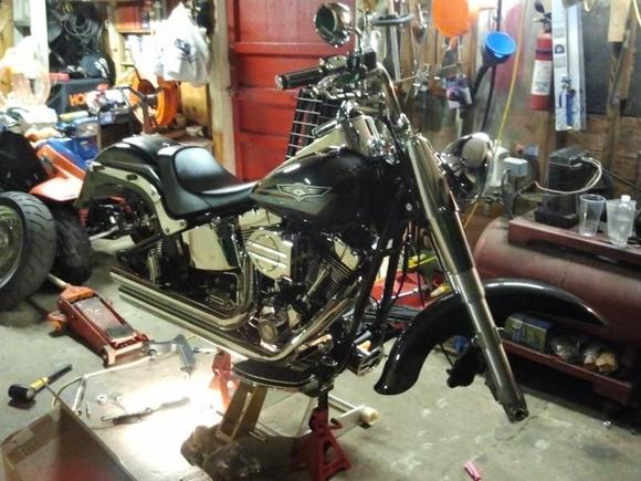 she's naked
