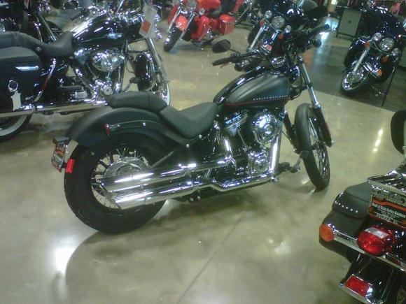 On showroom floor