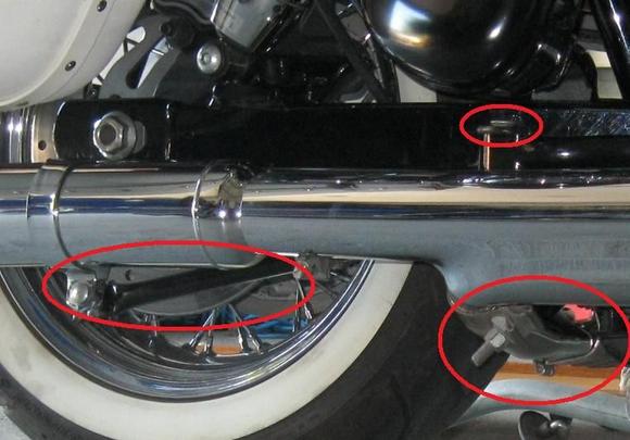 Muffler bracket is nearley invisible
