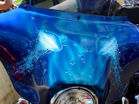 Jellyfish paint job