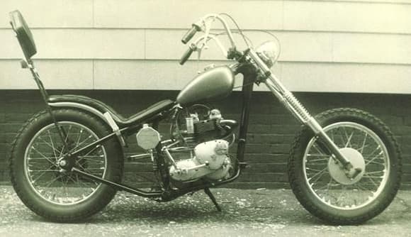 2nd Bike 1966 Triumph Chopped