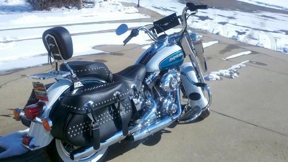 1'st day with the bike and way too cold to ride.