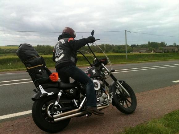 On the road to Brittany.