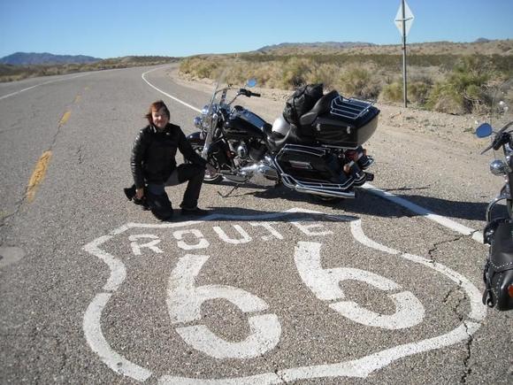 On our way to Oatman, AZ