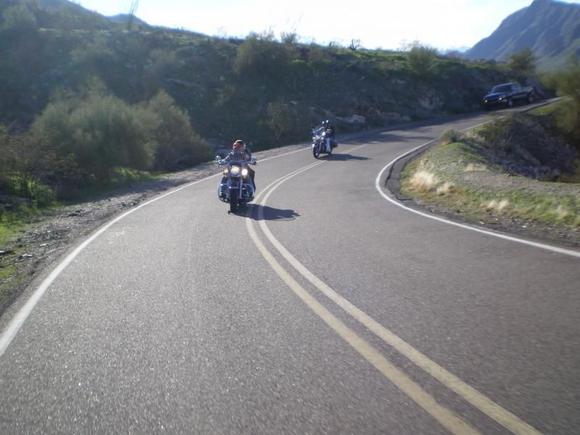 Comin' down the hill