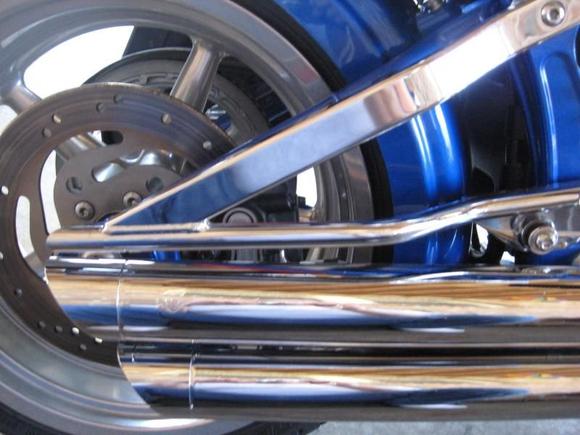 Cobra Slash cut pipes