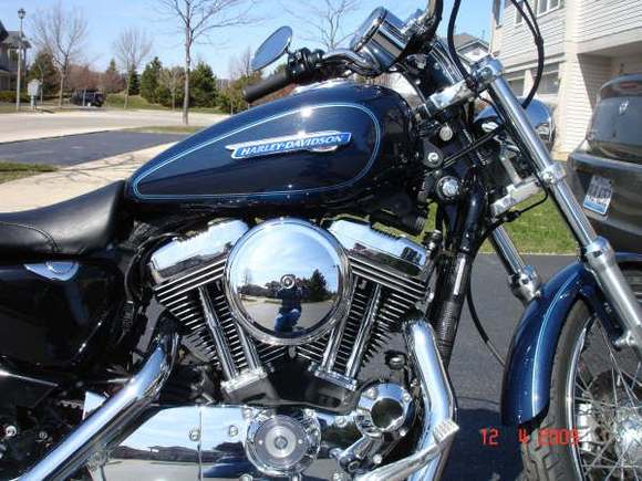 My bike with new Arlen Ness Aircleaner.