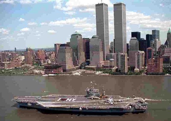 CV67 during Fleet Week