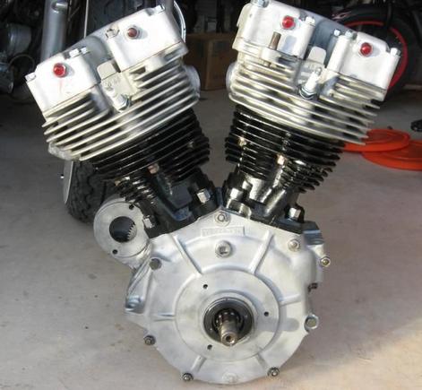 Thanks to Johnny Ferguson and Richard at Ferguson V-Twin in San Antonio, I now have a completely original and rebuilt '66 shovelhead engine.