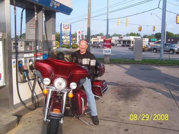 One of many stops for gas